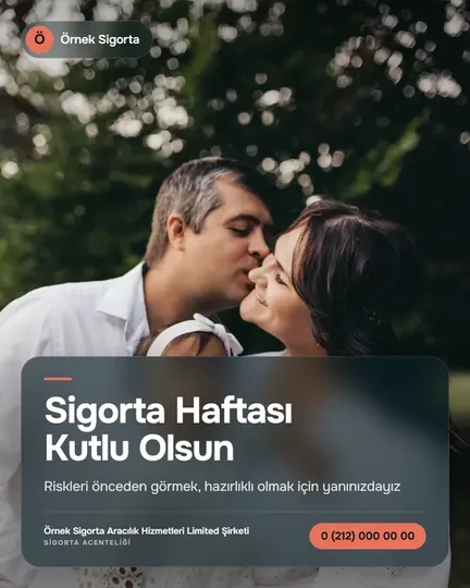 Sigorta Haftası paylaşım görseli